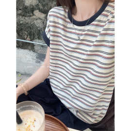 加工定制可加刺绣印花大码女装200斤短袖T恤夏2026新款潮宽松美式