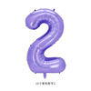 Small digital balloon, evening dress, decorations, 16inch, increased thickness, wholesale