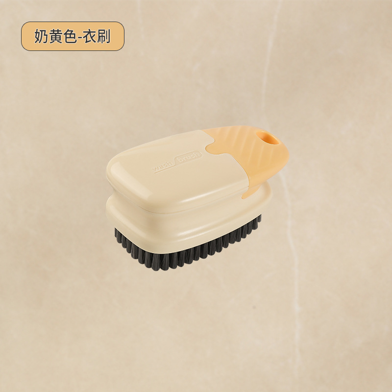 Cepillo de zapato de chocolate, cepillo de ropa, cepillo pequeño de plástico simple para el hogar, cepillo de limpieza de zapatos, cepillo de tablero, zapatos de lana suave multifuncionales