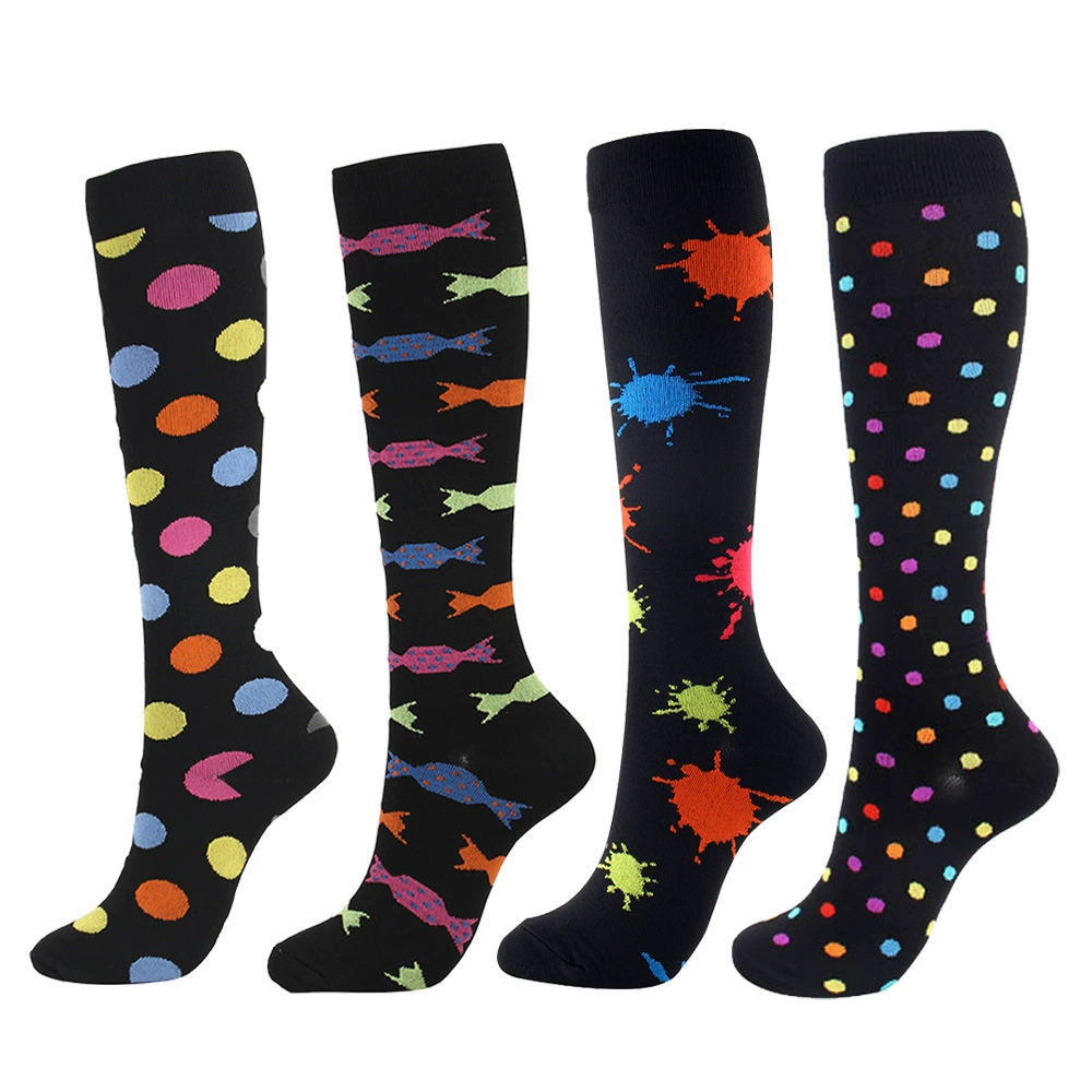 Набор компрессионных носков Amazon Spot Cross-border, черные, для спорта и отдыха на открытом воздухе.