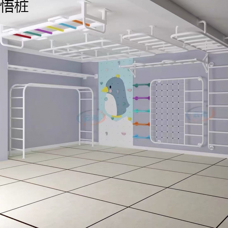健身器材室内家用单杠引体向上肋木攀爬组合儿童云梯|undefined