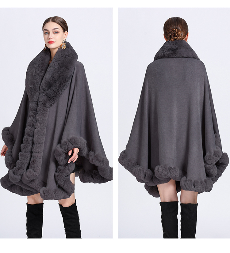 Women's Streetwear Solid Color Imitation Cashmere Shawl display picture 2