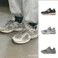 Путянь Qingfeng Yuechun оригинальный nb2002rc Yuanzu Grey ra Классическая серая мужская и женская повседневная пара кроссовок