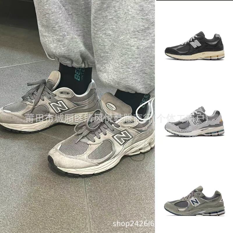 Putian Qingfeng Yuechun Original Nb2002Rc Yuanzu Gray Ra Classic Gray Thick-Soled Men's and Women's Casual Couple Sports Shoes