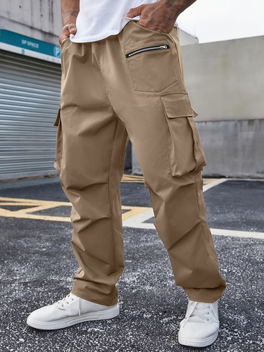 Plus Size Durable Cargo Pants