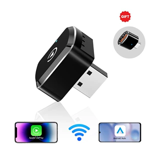 Simli Simsiz Carplay Qutusu Android Telefon Avtomobil Qoşulma Adapteri