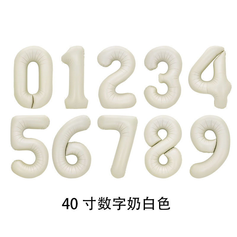 Globo digital de aluminio para cumpleaños, decoración de fiestas, globo de 40 pulgadas, rosa, de aluminio, para decoración de escenarios