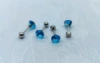 Steel, blue, 6mm