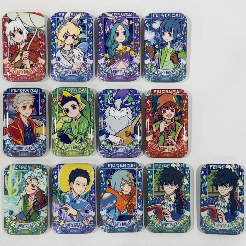 正規品非人哉-花火の年シリーズ缶バッジブラインドボックスアニメ二次元周辺機器|undefined