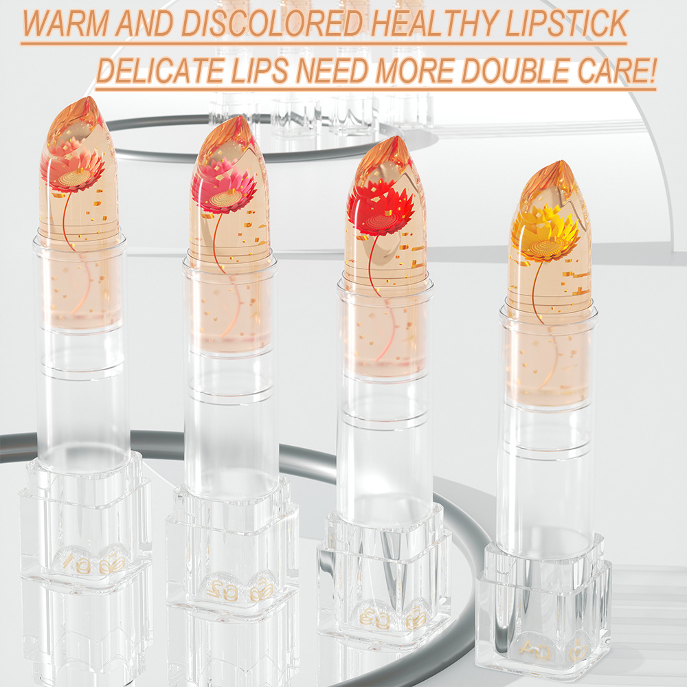 Check out DUNUF Dried Flower gold foil jelly color-changing Lipstick! Link Disclaimer - For Foreign trade only undefined