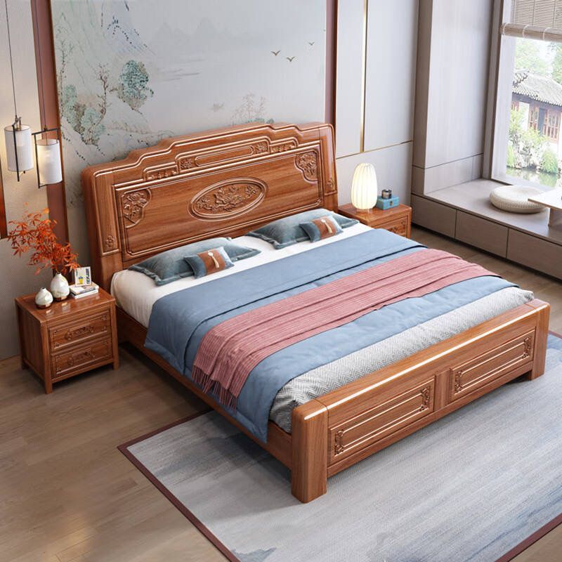 Двуспальная кровать 1500x2000 с тумбой