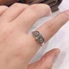 Retro cute small ring suitable for men and women, wholesale, silver 925 sample