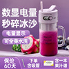 罗娅榨汁机16叶刀小型便携式榨汁杯迷你家用无线现榨碎冰果汁机
