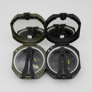 New Product Manufacturer M2 Multifunctional American Compass Geological Compass North Needle Flip Cover High Precision Waterproof and Shockproof