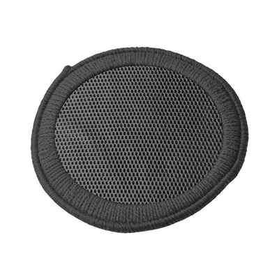 Car cleaning tools — clay towel, mesh car wash - hollowed-out-clay-surface-with-grid-points-round-black-clay-scrubber