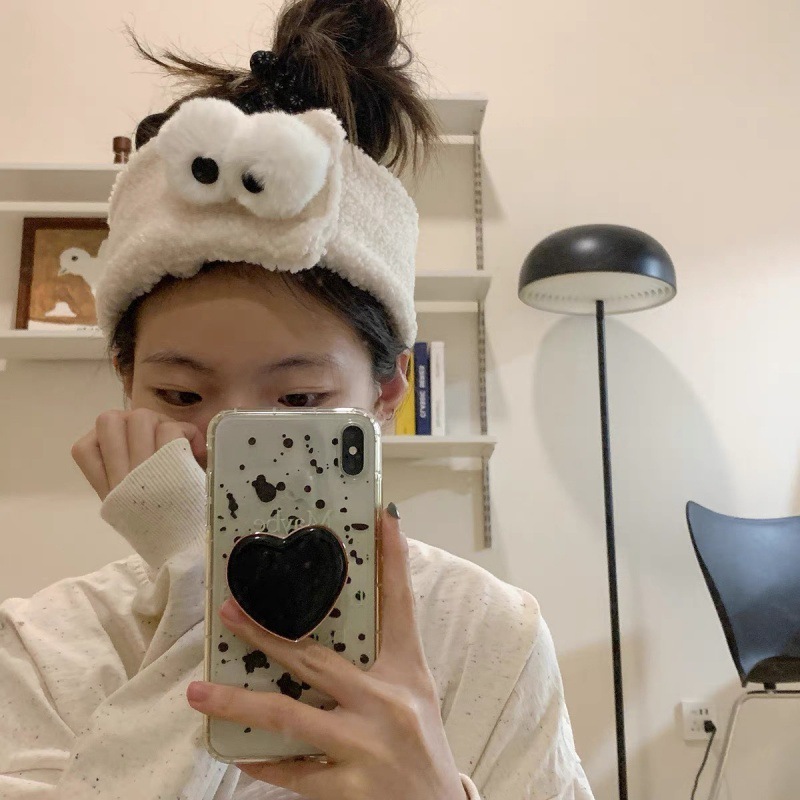 可调节发带洗脸敷面膜化妆专用束发带新款防滑无痕魔术贴洗脸头箍|undefined