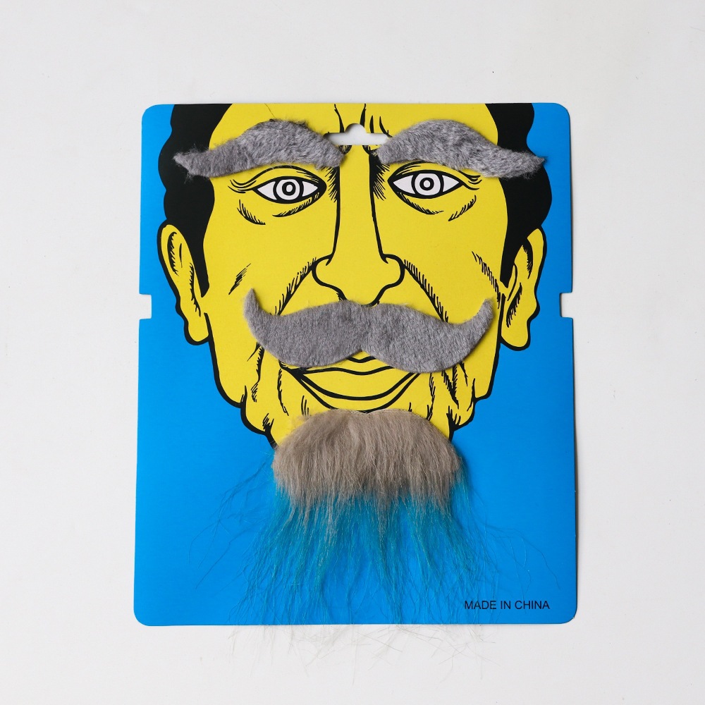 Cejas hu zi juego de tres piezas gris