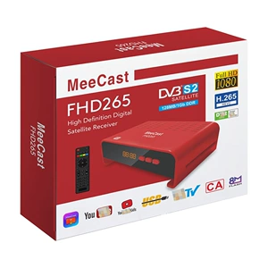 Внешнеторговый экспорт ТВ-приставка DVB-S2 FHD265 ТВ-приставка Экран MeeCast Проекционный блок Внешнеторговый экспорт