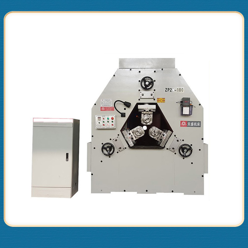 天盛ZP28-100型全自动三轴螺纹滚丝机建筑数控钢筋滚齿机加工螺纹