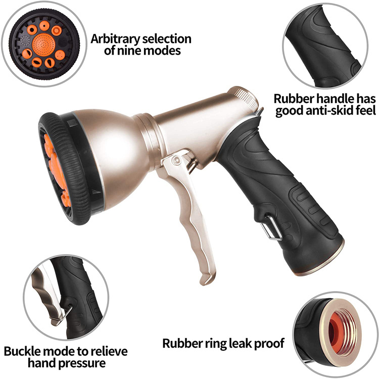 厂家热销高压洗车水枪3倍伸缩水管园林浇花洗车工具Garden Hose