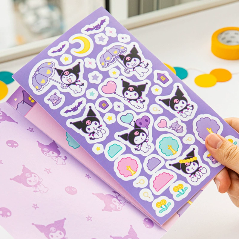 Sanrio, милые мультяшные наклейки, канцелярские товары, комиксы, планировщик, оптовая продажа