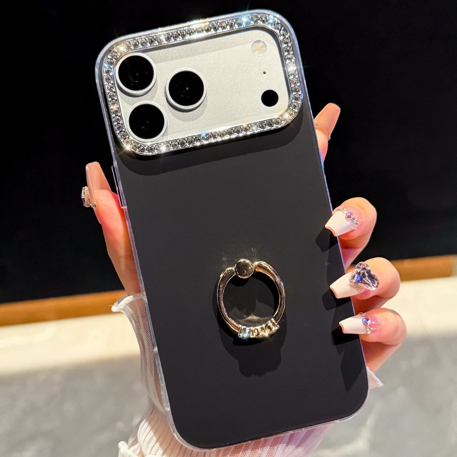 多巴胺指环支架手机壳适用苹果18潮流iPhone17Promax星钻软壳跨境 - 11