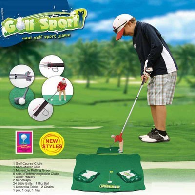 Cross-border Golf suit toys indoor outdoor portable parent-child interactive children's toys wholesale