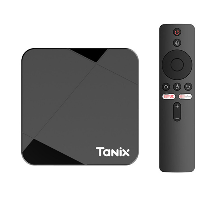 In-Stock Tanix Tx5 Set-Top Box S905Y5 Android14 Wifi6 4K Dual-Band Hd Player
