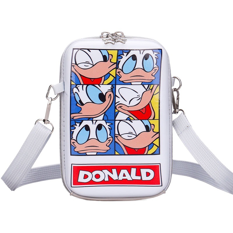 Lindo bolso de hombro de la historieta de los niños monedero 2024 nuevo bolso del teléfono móvil bebé crossbody bolsa de almacenamiento de moda bolsa