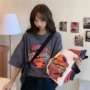 印花女式学生宽松t恤