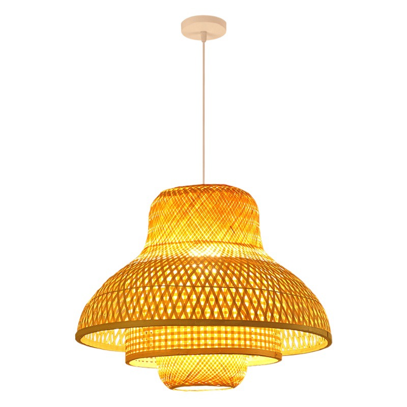 Estilo chino de bambú araña estilo japonés bambú Zen antiguo té Sala B & B restaurante dormitorio cabecera linterna pasillo