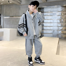 儿童装男童秋装套装春秋款2025新款运动秋季衣服男孩中大童帅气潮