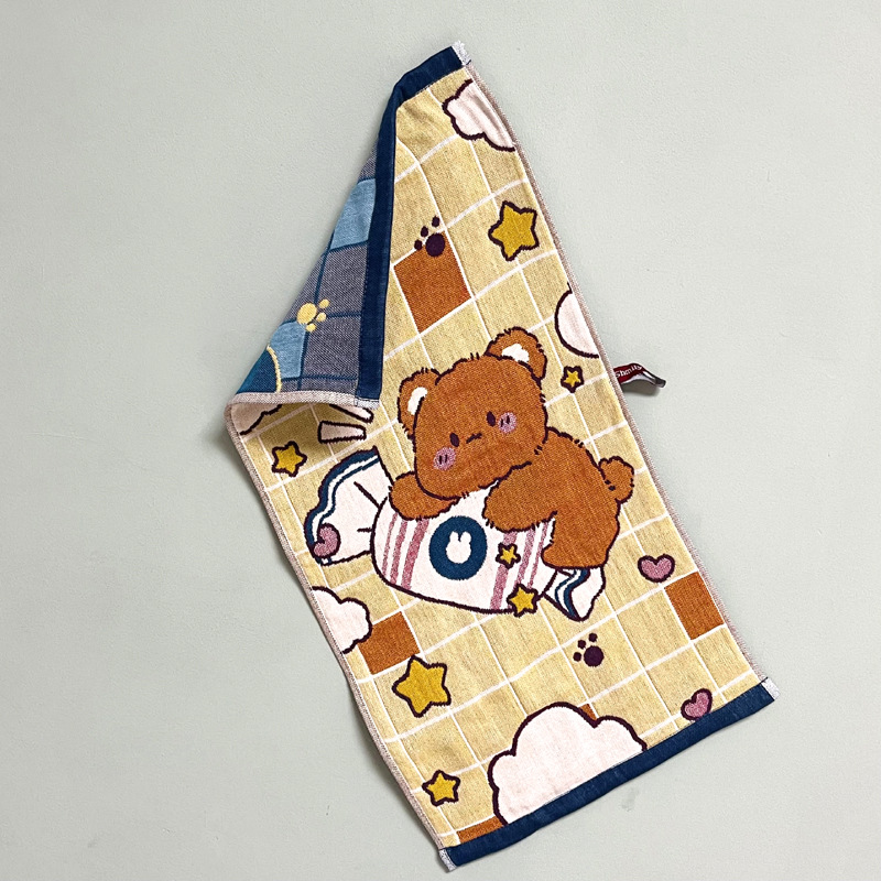 사탕 곰 큰 수건의 4 층