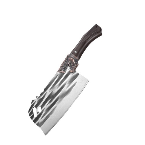 Running Jianghu Kitchen Knife Faucet Stainless Steel Forged Chopping Knife Street Stall Mode Bone Chopping Knife Kitchen Knife Wholesale