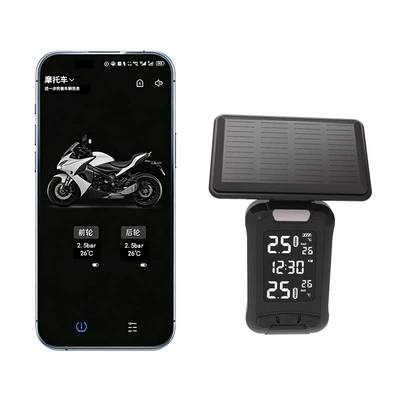 Tire Pressure Monitoring Solar-Powered: Tire pressure monitoring system