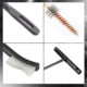 Cross-border Hot Selling Outdoor Gun Barrel Brush suit Firearm Pipe Cleaning Phosphorus Copper Brush Army Green Bag Wiping Gun Kit