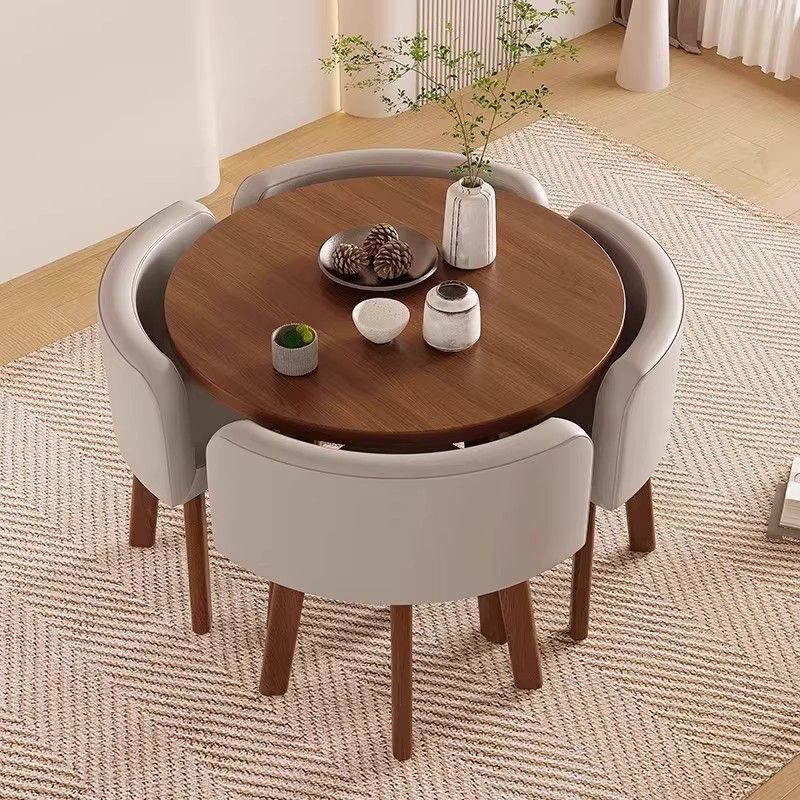 Creative Reception Table, Simple and Casual Small Round Table, Negotiation Table and Chair Set, Office Reception Table, Coffee and Milk Tea Shop Dining Table Creative Reception Table, Simple and Casual Small Round Table, Negotiation Table and Chair Set, Office Reception Table, Coffee and Milk Tea Shop Dining Table