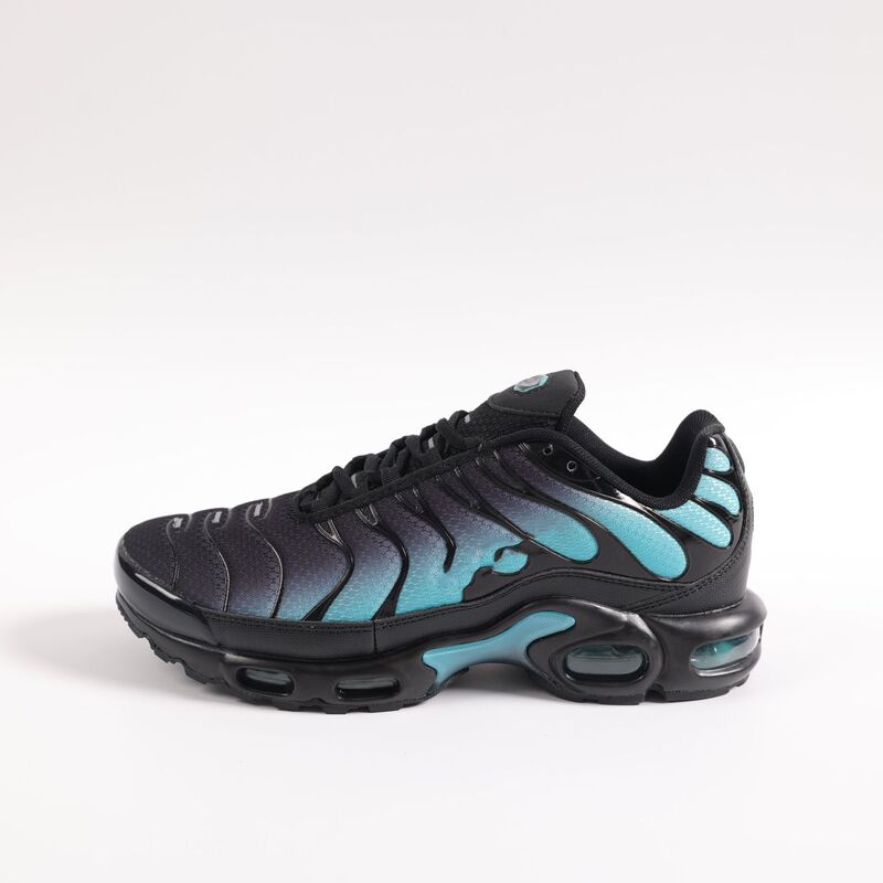 Putian supply TN black gradient ice blue air cushion shoes, Black Warrior couple's shock-absorbing dad shoes, dropshipping available Putian supply TN black gradient ice blue air cushion shoes, Black Warrior couple's shock-absorbing dad shoes, dropshipping available