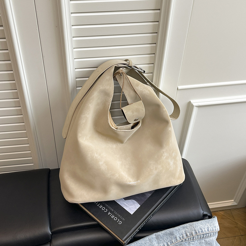 Moda retro axila de seda bolso de hombro para mujeres nuevo estilo simple de viaje de gran capacidad bolsa de mano bolsa de mano universal