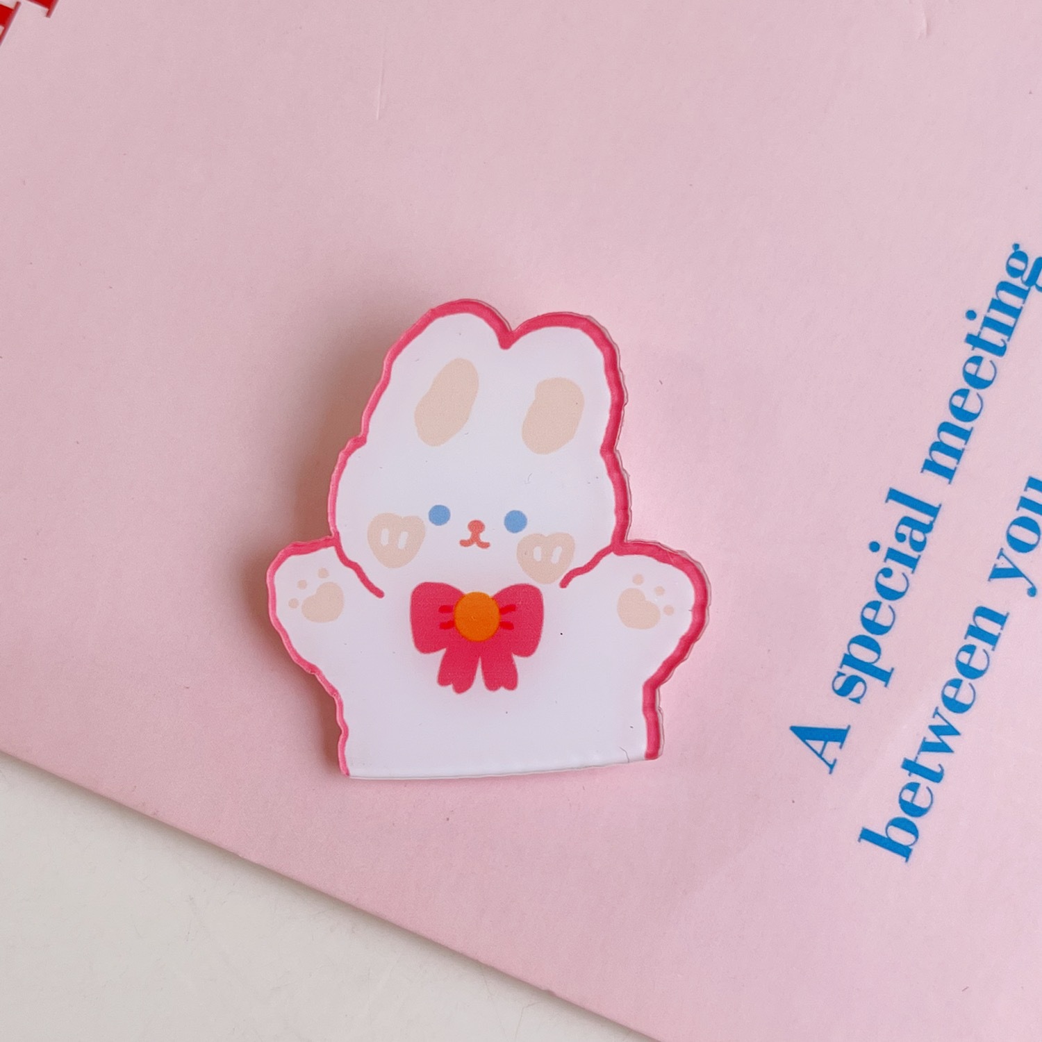 Tengyi ins viento lindo de dibujos animados acrílico cachorro broche insignia al por mayor ropa bolso colgante joyería pin