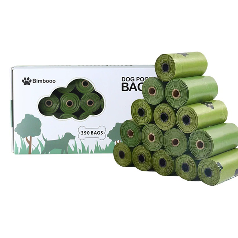 Биоразлагаемый мешок для мусора для домашних животных, одноразовый экологически чистый мешок для мусора для собак, трансграничный экспортный мешок для кошек и собак, популярная горячая модель
