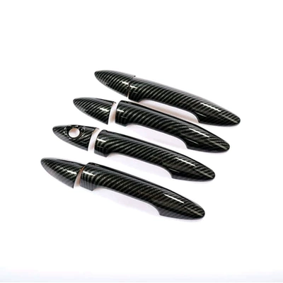 Other Automotive Exterior Supplies K2 Door Handle Decorative - single-hole-carbon-fiber