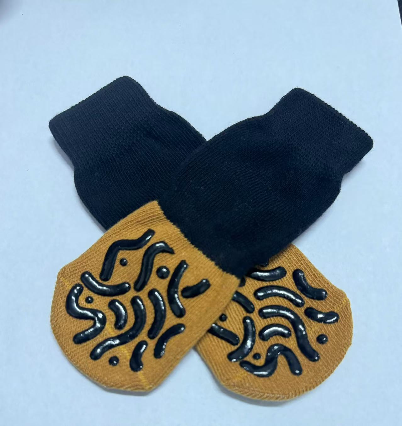 검정+노랑 애벌레 [고급 수납 파우치]