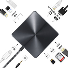 �羳USB C Hub�๦����չ�]4K����W��������ʮ��һTYPE C�Uչ�]