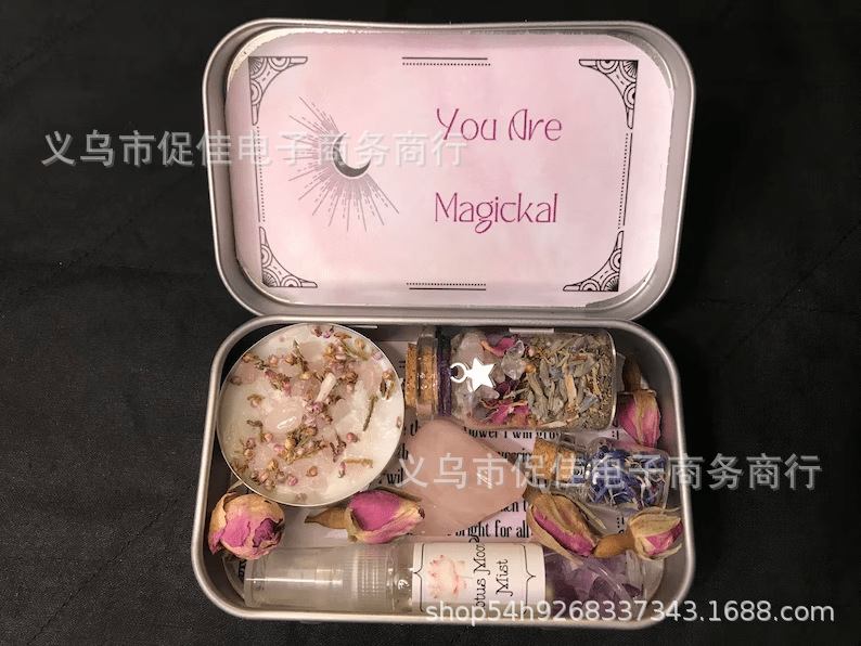 Self Love Goddess Altar Travel Tin Kit 2 sup