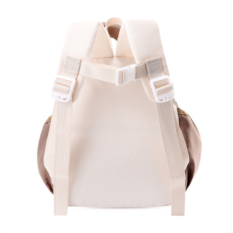 Bolsas infantiles de jardín de infantes lindas bolsas escolares para bebés viajar bolsas de bocadillos empalmadas contra la marea de color con mochila infantil nueva