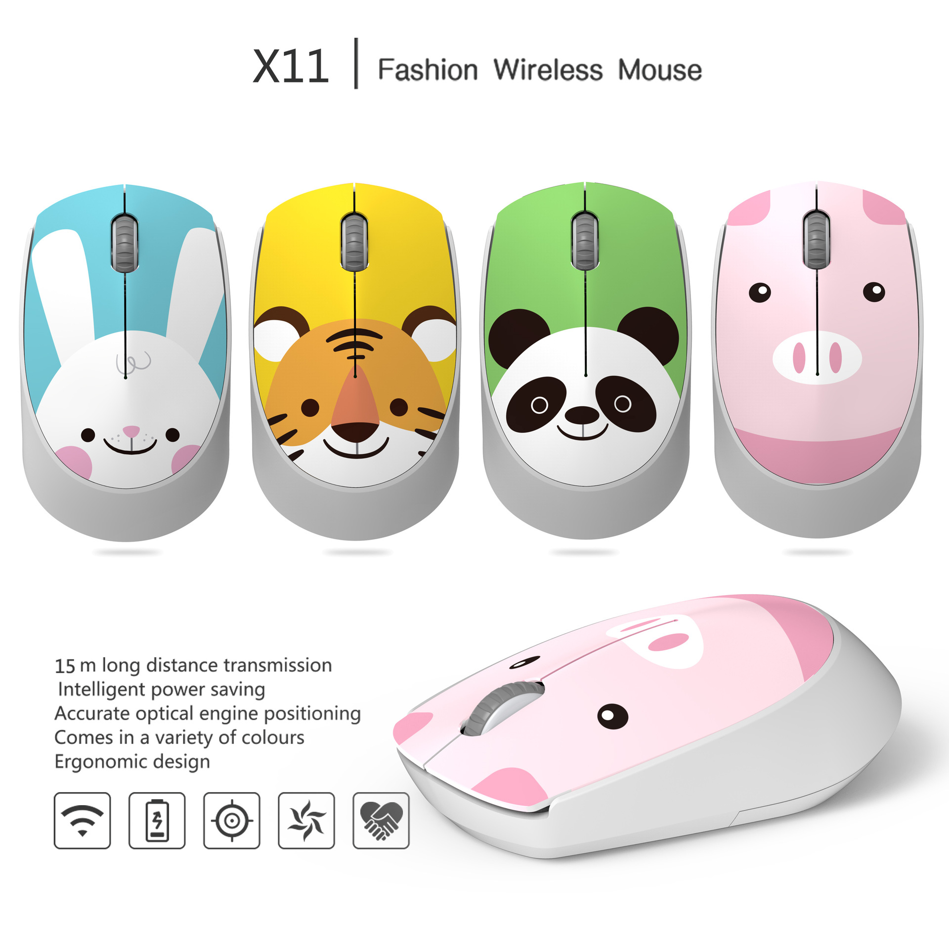 Factory spot FV-T100 cartoon panda mouse...