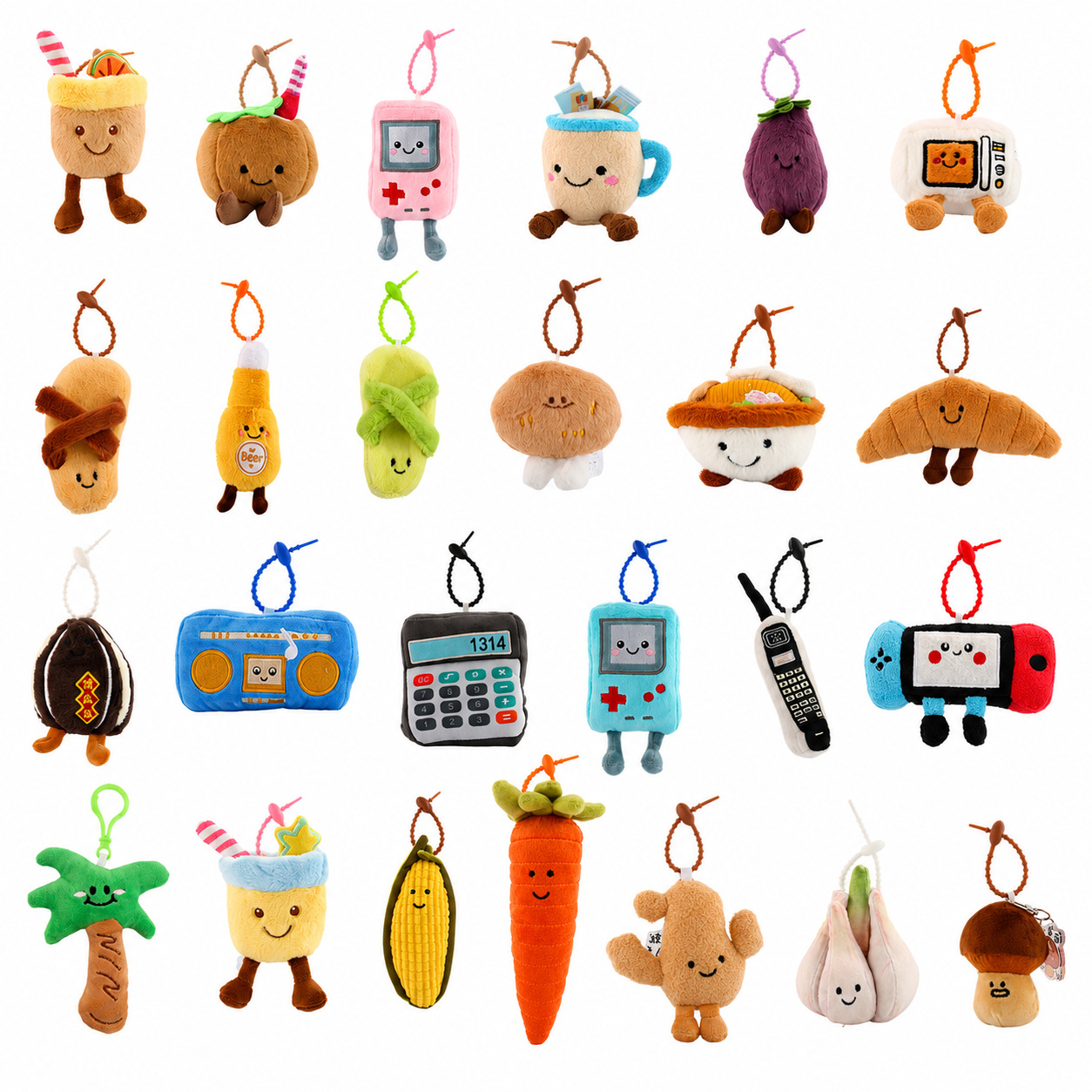 Cartoon plush doll