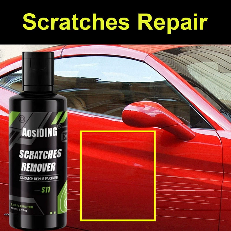 Сцарапанный восстановленный раствор 50ml автомобильный царапающий воск краска ремонт жидкость для ухода за старым автомобилем в оксидный слой через границу оптом