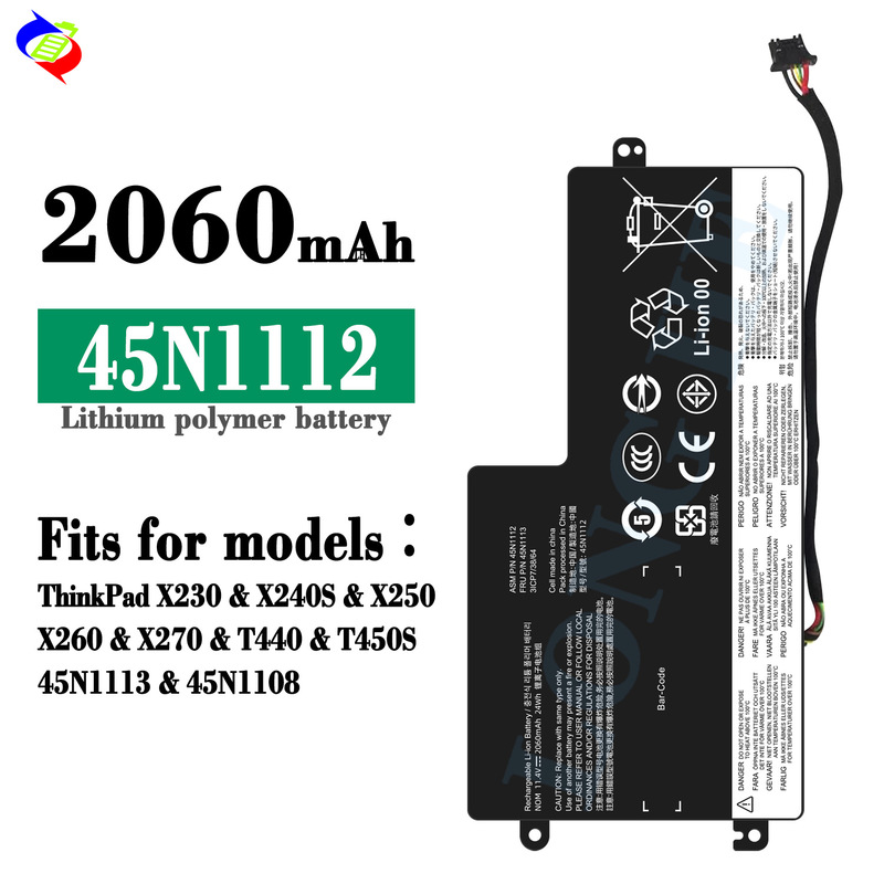 For Lenovo 45N1112 notebook battery ThinkPad X230/X240S/X250/X260/X270
